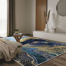 Conceptum Alfombra Multicolor 50 x 80 cm con Impresión 3D